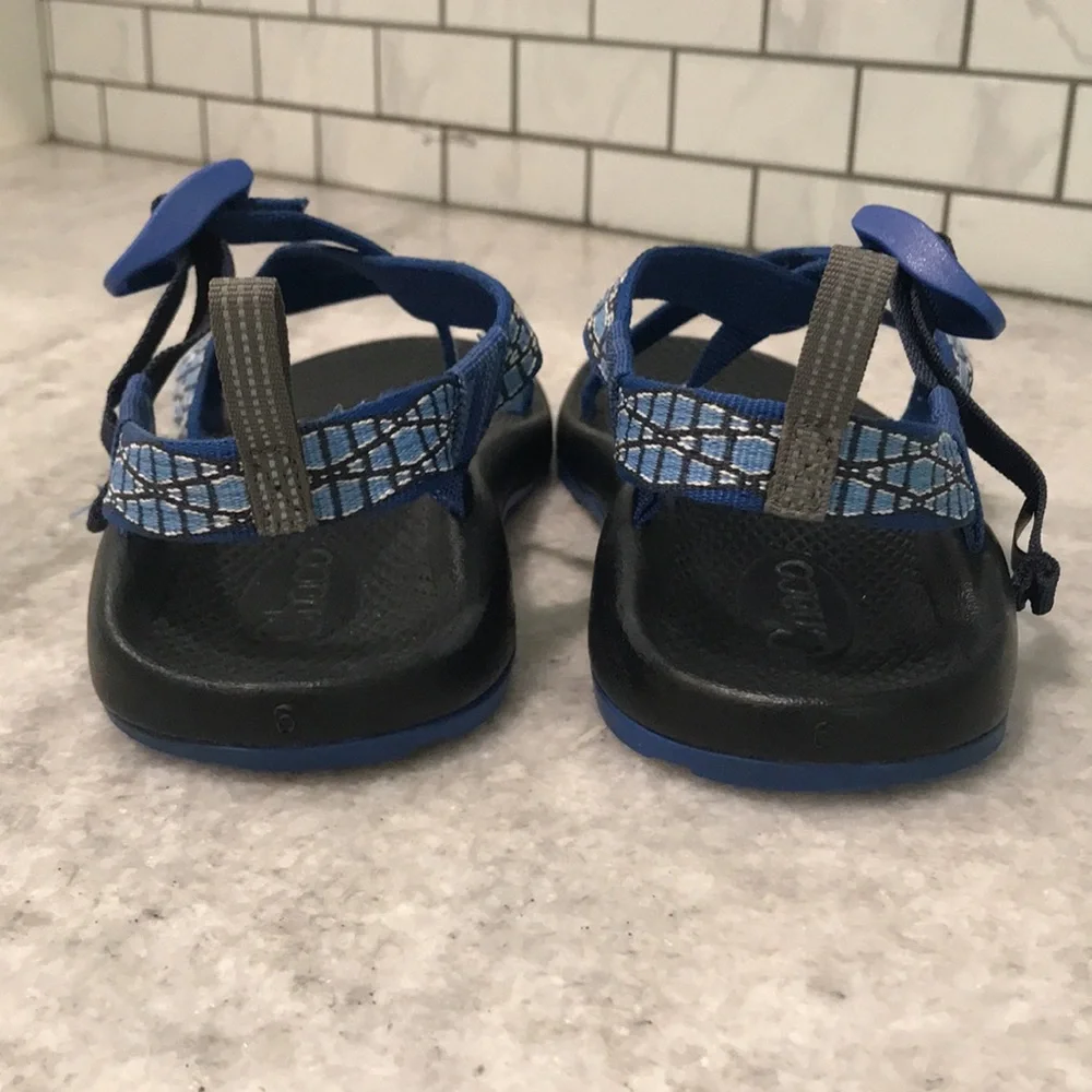 Chaco Swell Eclipse Sandal Kids Junior Size 6 Blue Z1 Ecotread Excellent - Picture 5 of 9